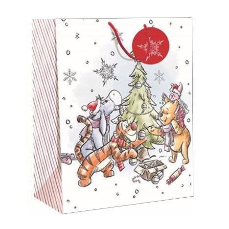 Winnie the Pooh Large Christmas Gift Bag £2.20